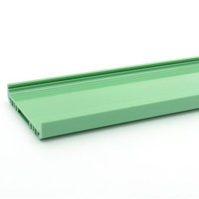 comprar Profil de extrusión de plástico de UPVC de recorte verde online manufacture