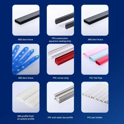 Beli Profil Plastik Profil Ekstrusi PVC Disesuaikan Profil PP ABS Boad Square online manufacture