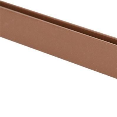 kaufen Extrusions-PVC-Flachstange schwarz, massiv geformtes Liner-Plastikbandprofil online manufacture