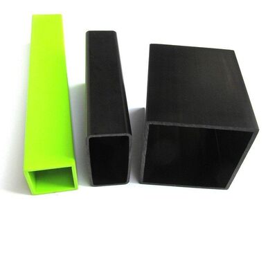 Beli Rigid PVC Customized Size Square Tube Hollow Channel Profil Plastik online manufacture