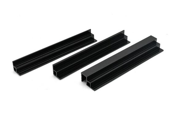Beli Profil Plastik PVC Hitam Profil Geometris Aksesori Akuarium Disesuaikan online manufacture
