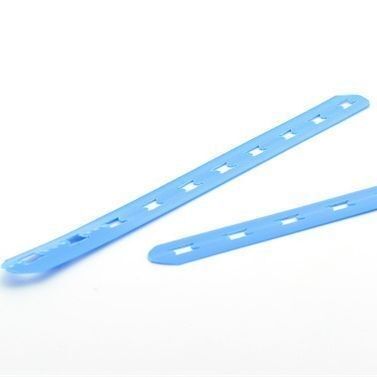 kupować Odporne na korozję niebieskie liny nierdzewnej, wiązania kablowe, zablokowanie kulkowe, zamykanie zaciskiem, wiązania plastikowe online manufacture