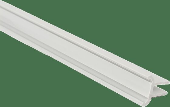 خرید اکستروژن پلاستیکی پروفیل PP داخلی سفید، تک رنگ، نوار آب و هوای درب سفارشی online manufacture