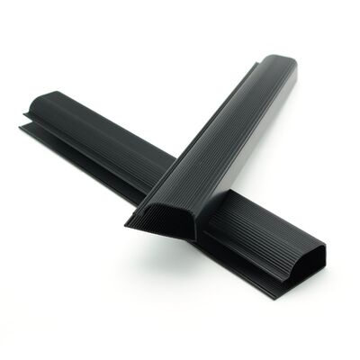 comprar G Canal PC Perfil Cuadrado de conducto de PVC de cable de tronco Perfil de plástico personalizado online manufacture