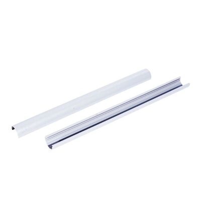 kupować Fabrycznie profesjonalna niestandardowa obudowa z tworzywa sztucznego LED Tube Cover Profile dyfuzora Dostosowane online manufacture