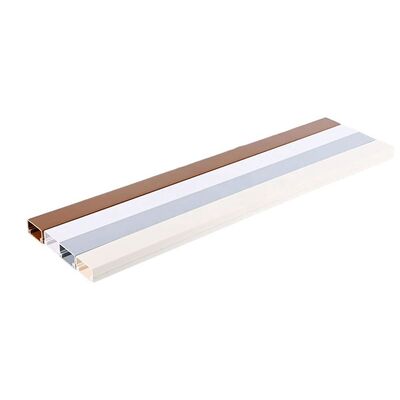 comprar Fibra de PVC de la pista de carreras de conducto de plástico tronco de la bandeja de fibra óptica de PVC perfiles de canales de cable personalizados online manufacture