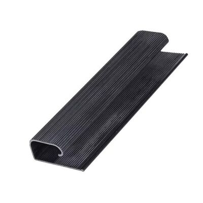 Buy Wall Mounted Arc Floor Cable Channel PVC Cord Cover Industrial Floor Trunking Extrusion Plastic Profiles Customized online manufacture