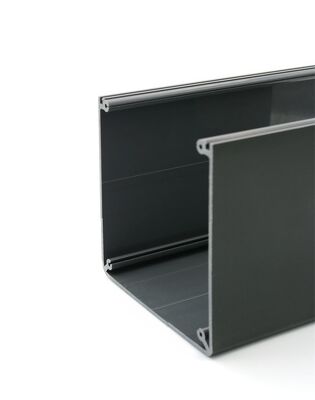 comprar Encasillamiento de PVC con ranuras para perfiles de plástico de fácil acceso online manufacture